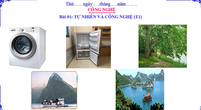 Giáo án PowerPoint Công nghệ 3