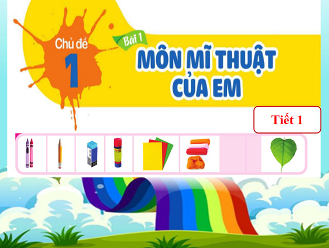 Giáo án PowerPoint Mĩ thuật