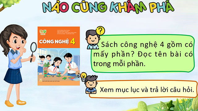 Giáo án PowerPoint Công nghệ 4