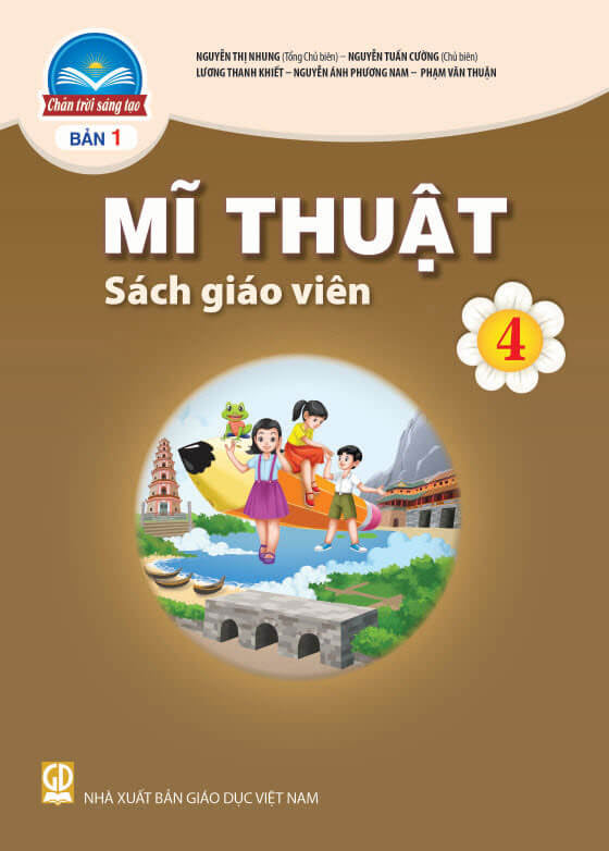 Sách giáo viên Mĩ Thuật 4 - Bản 1