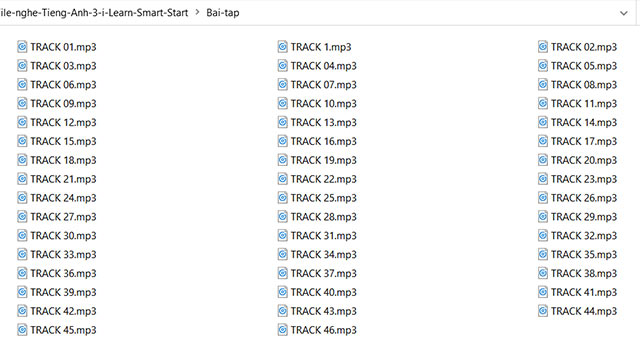 File nghe phần bài học