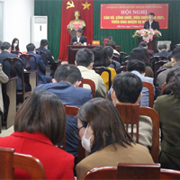 Lời dẫn chương trình Hội nghị Cán bộ công nhân viên chức 2024