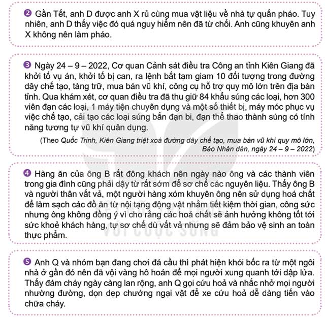 Phòng ngừa tai nạn vũ khí, cháy, nổ và các chất độc hại