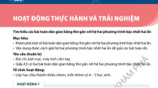 Phiếu góp ý SGK Toán 9