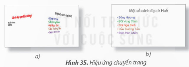Hiệu ứng chuyển trang