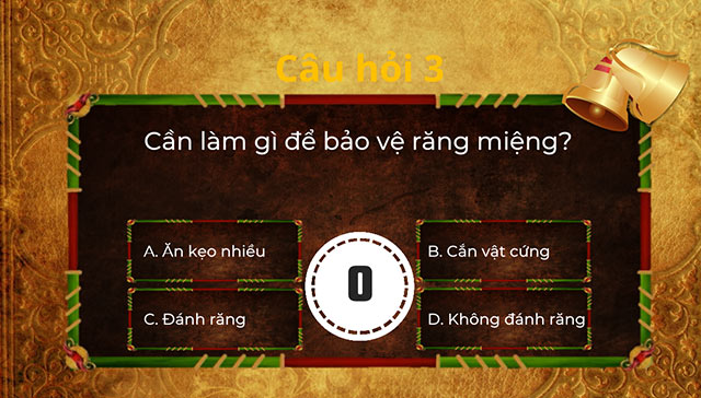 PowerPoint Rung chuông vàng