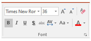 Định dạng, tạo hiệu ứng cho trang chiếu