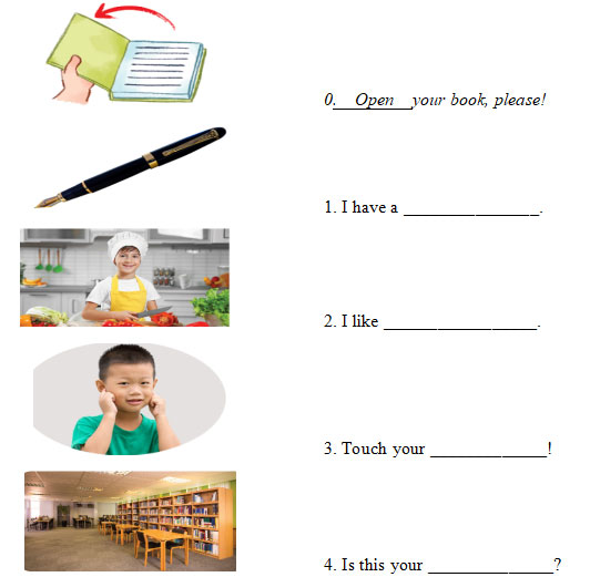 Đề thi học kì 1 môn Tiếng Anh 3 - Global Success