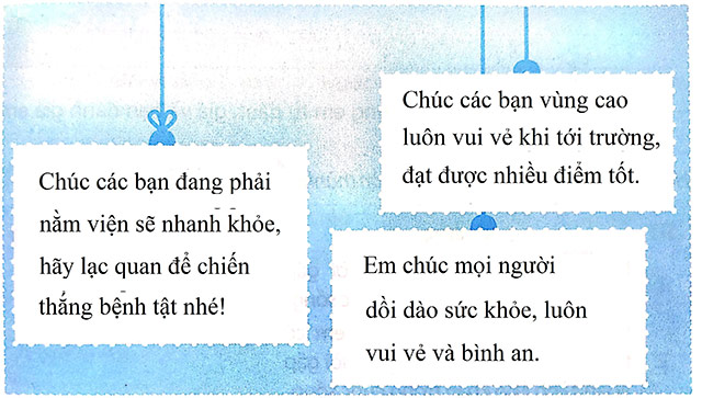 Viết những lời yêu thương của em gửi đến những người gặp khó khăn