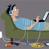 Dẫn chứng về tình trạng nghiện game online