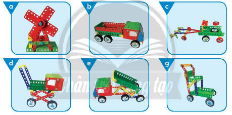 Em lắp ghép mô hình kĩ thuật