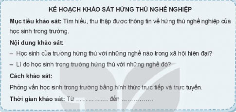 Hứng thú nghề nghiệp