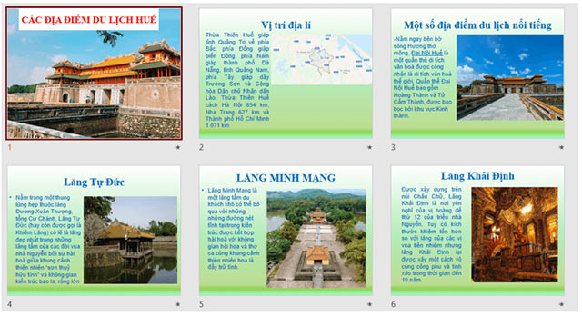 Bài trình chiếu về chủ đề em yêu thích