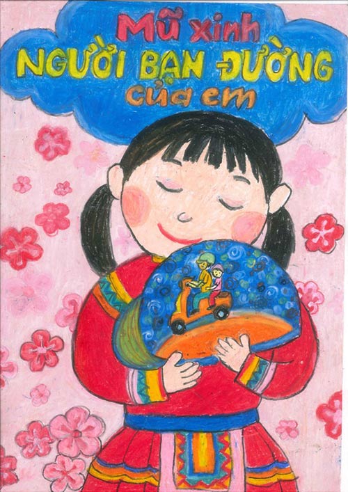 Mẫu tranh vẽ An toàn giao thông