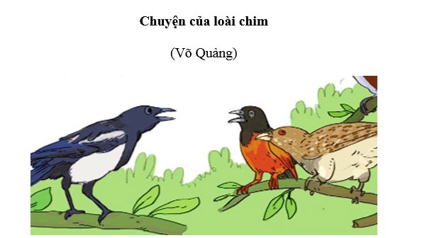 Kể chuyện Chuyện của loài chim
