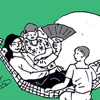 Tự đánh giá: Chiếc võng của bố