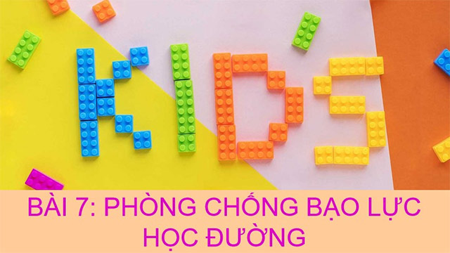 PowerPoint Phòng chống bạo lực học đường GDCD lớp 7 KNTT