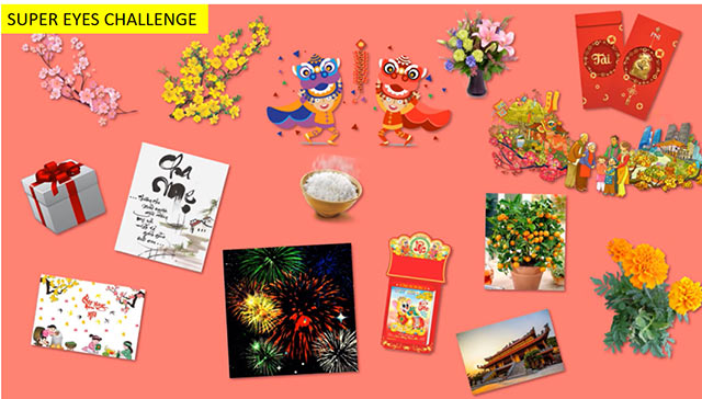 Mẫu Powerpoint chủ đề Tết bằng Tiếng Anh