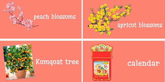 Mẫu Powerpoint chủ đề Tết bằng Tiếng Anh