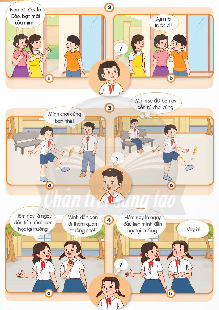 Em thiết lập quan hệ bạn bè