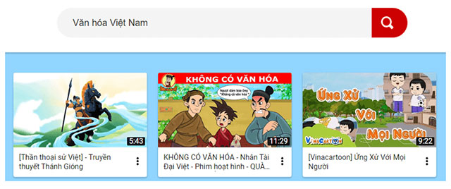 Xem video về lịch sử, văn hóa