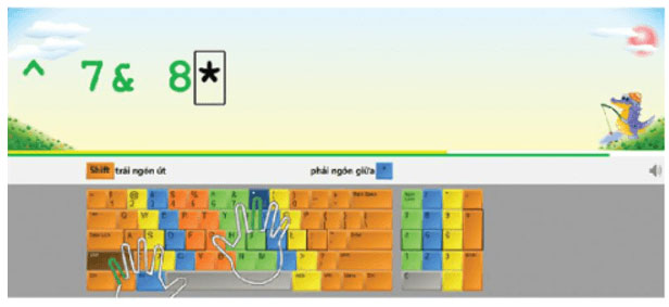 Thực hành luyện tập gõ bàn phím