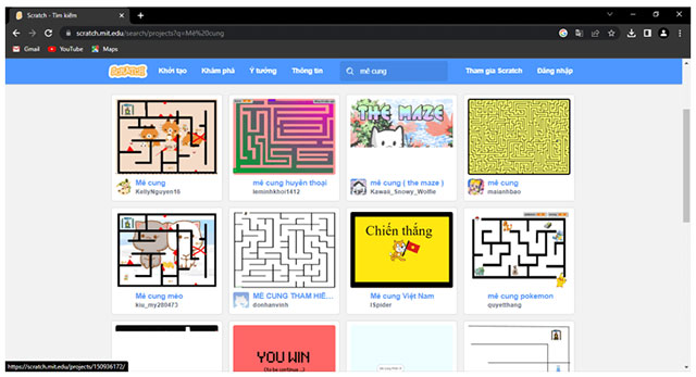 Làm quen với Scratch