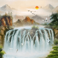 Bài thơ Xa ngắm thác núi Lư