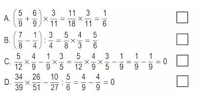 Bài tập cuối tuần Toán lớp 4 Tuần 33