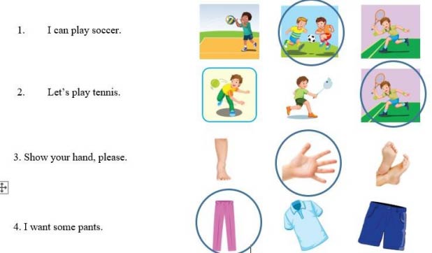 Đề thi giữa học kì 2 môn Tiếng Anh 3