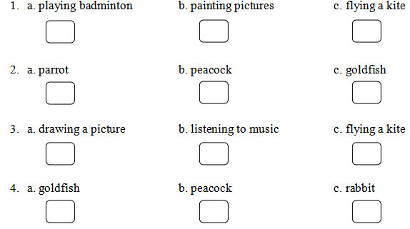 Đề cương học kì 2 môn Tiếng Anh 3