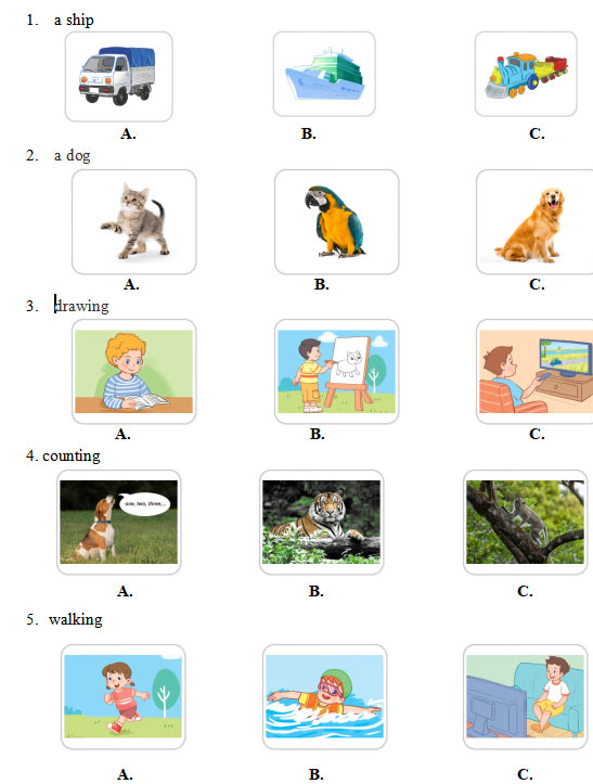 Đề cương học kì 2 môn Tiếng Anh 3