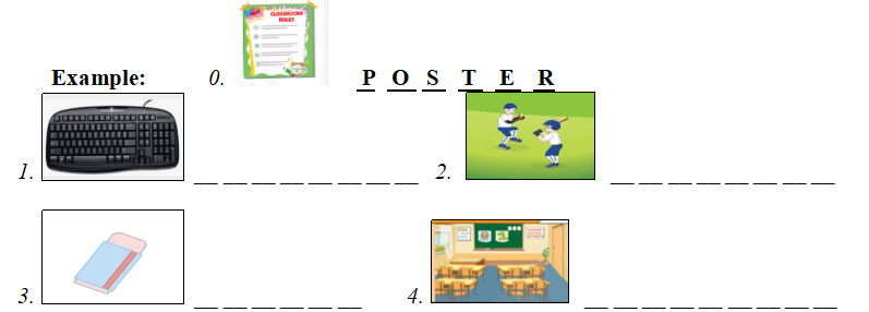 Đề thi học kì 2 môn Tiếng Anh 3 Phonics Smart