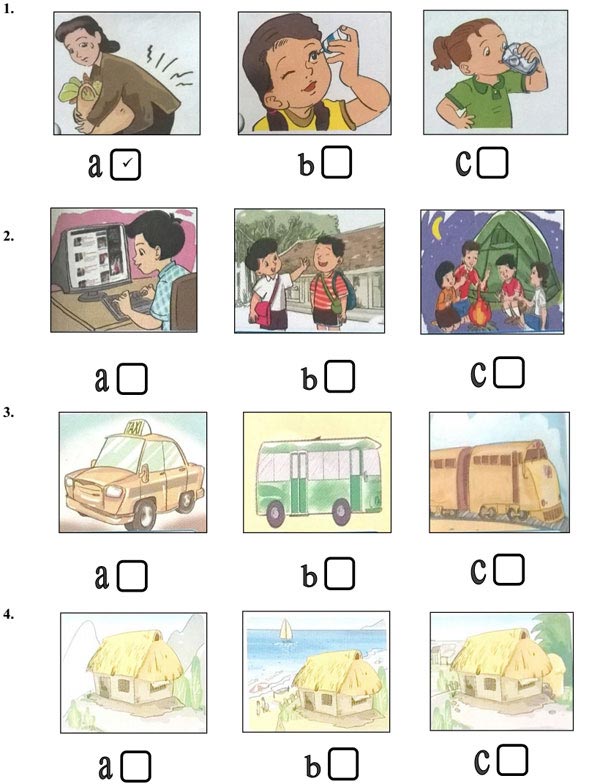 Đề thi học kì 2 môn tiếng Anh lớp 5