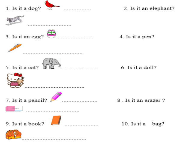 Tiếng Anh lớp 2 lên lớp 3