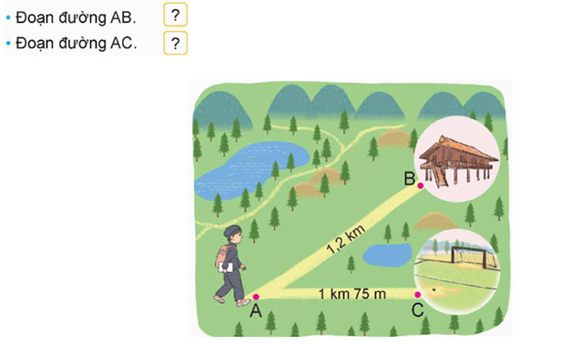 Viết số đo đại lượng dưới dạng số thập phân