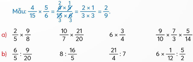 Ôn tập và bổ sung các phép tính với phân số