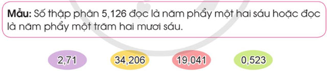  Số thập phân (tiếp theo) 