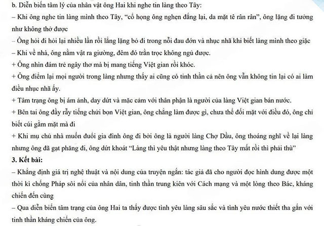 Đáp án đề thi vào 10 môn Văn Kiên Giang năm 2024