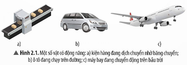 KHTN 9 Bài 2: Cơ năng Giải KHTN 9 Chân trời sáng tạo trang 10, 11, 12, 13