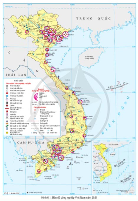 Địa lí 9 Bài 6: Công nghiệp Soạn Địa 9 sách Cánh diều trang 122, 123, 124, 125, 126, 127, 128