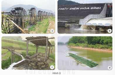 Sử dụng năng lượng mặt trời, năng lượng gió, năng lượng nước chảy