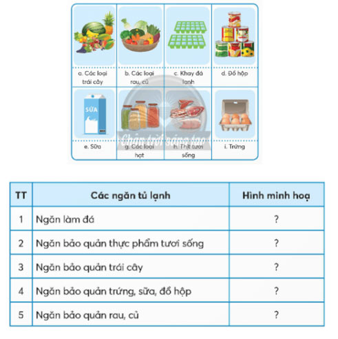Sử dụng tủ lạnh