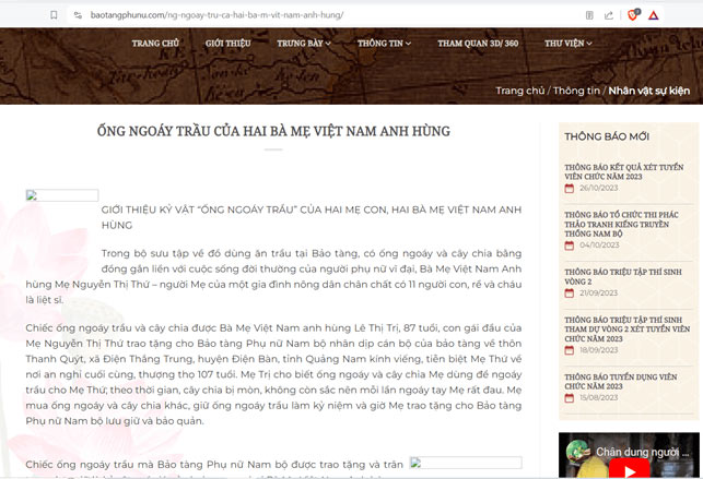 Tìm thông tin trên website