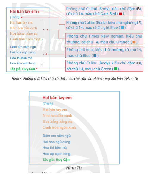 Định dạng kí tự