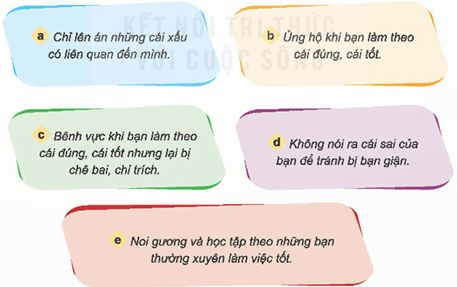 Bảo vệ cái đúng, cái tốt