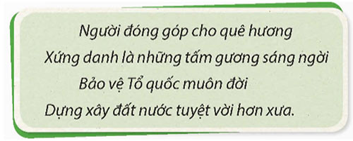 Người có công với quê hương, đất nước
