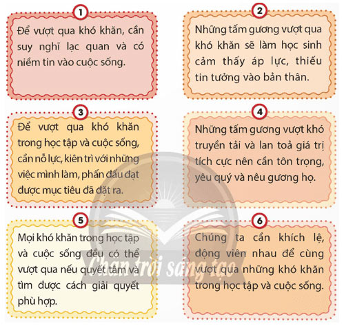 Em vượt qua khó khăn trong học tập và cuộc sống