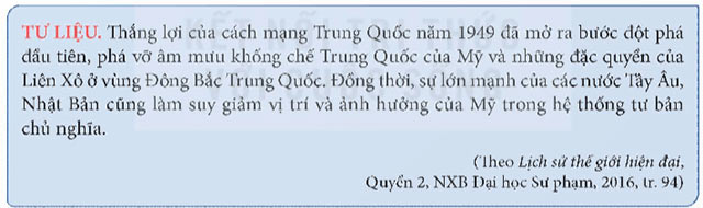 Lịch sử 12 Bài 2: Trật tự thế giới trong Chiến tranh lạnh Soạn Sử 12 Kết nối tri thức trang 13, 14, 15, 16, 17