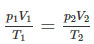 Phương trình trạng thái của khí lí tưởng
